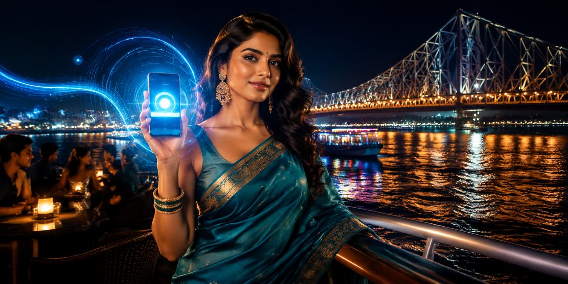 Player betting on Aviator game in Kolkata with mobile